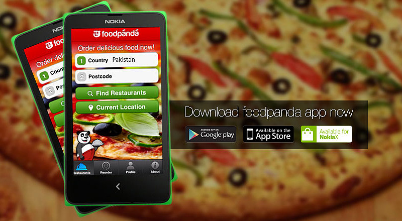 Фуд-приложение Foodpanda